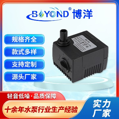 3W fish tank air conditioning fan submersible pump AC12VDC5V pet water dispenser water pump solar fountain water pump