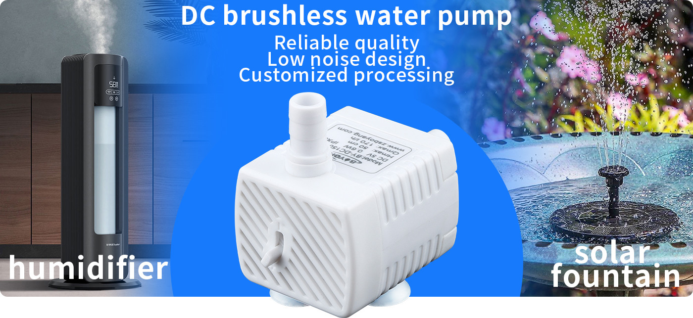 DC brushless water pump