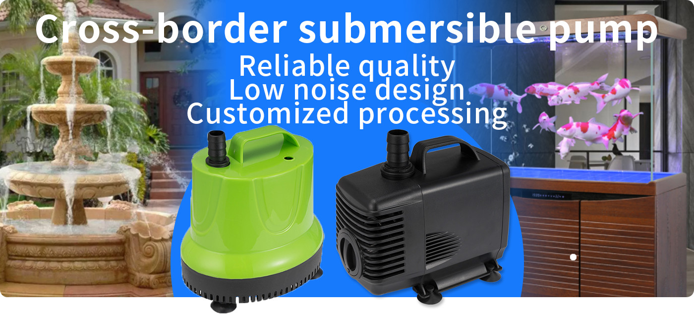 Cross border zone submersible pump